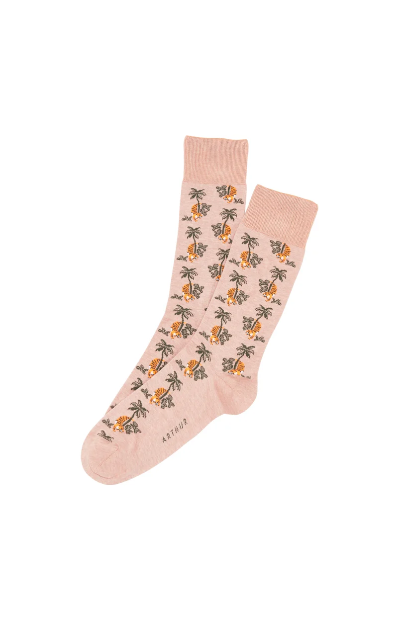 Chaussettes en fil d'écosse - Fauve qui Peut