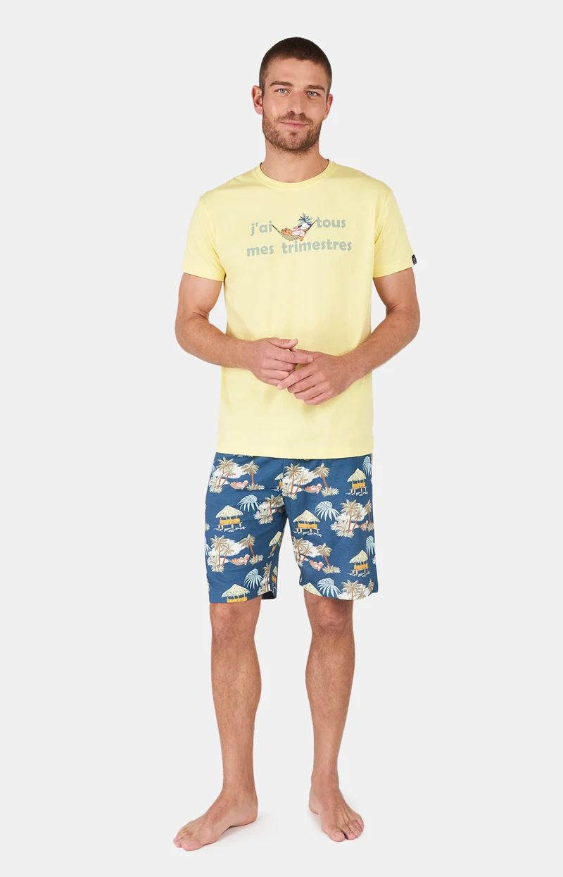 Pyjashort - Teddy sur Hamac