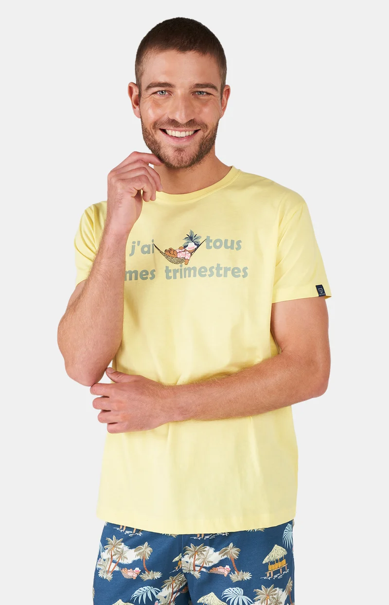 Pyjashort - Teddy sur Hamac