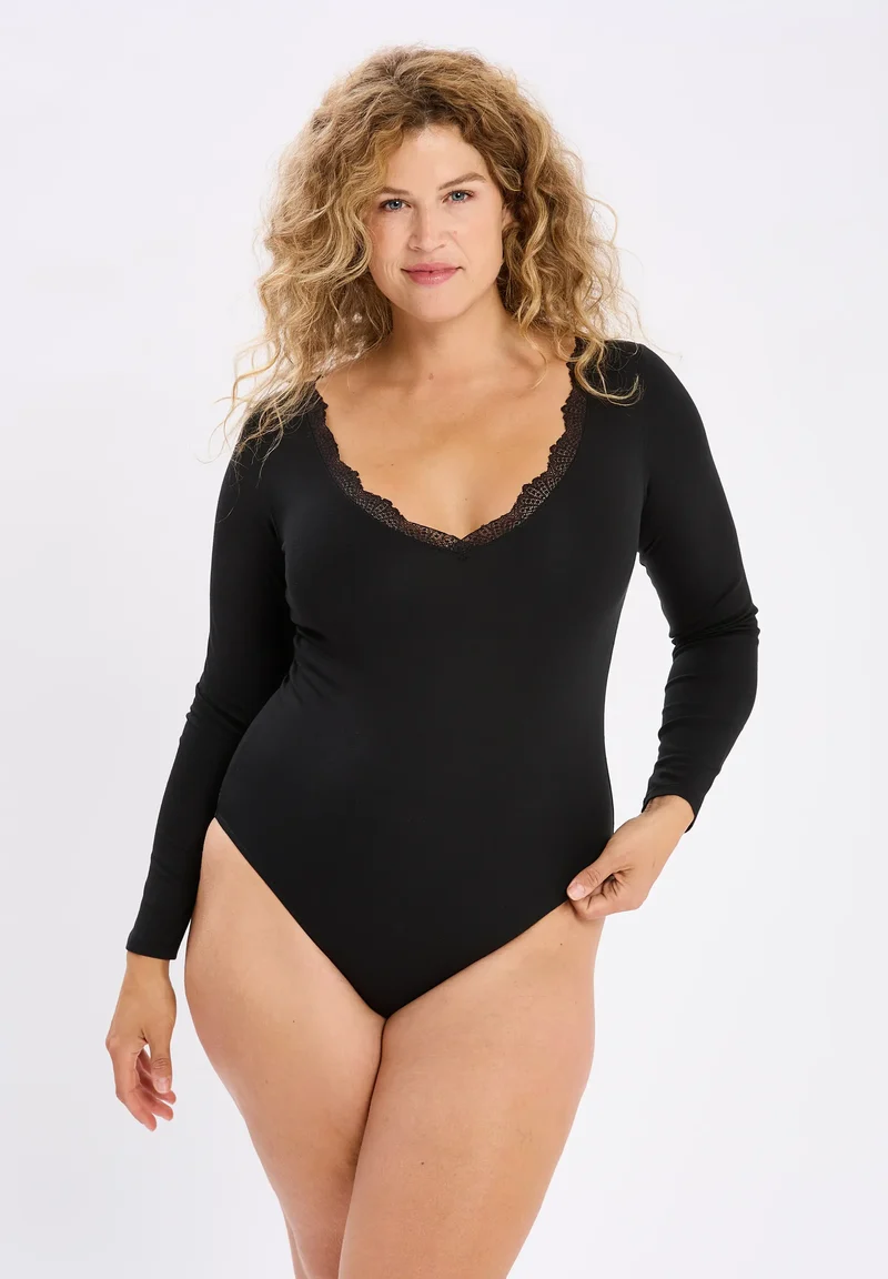 Body Thermique Manches Longues Warm Noir