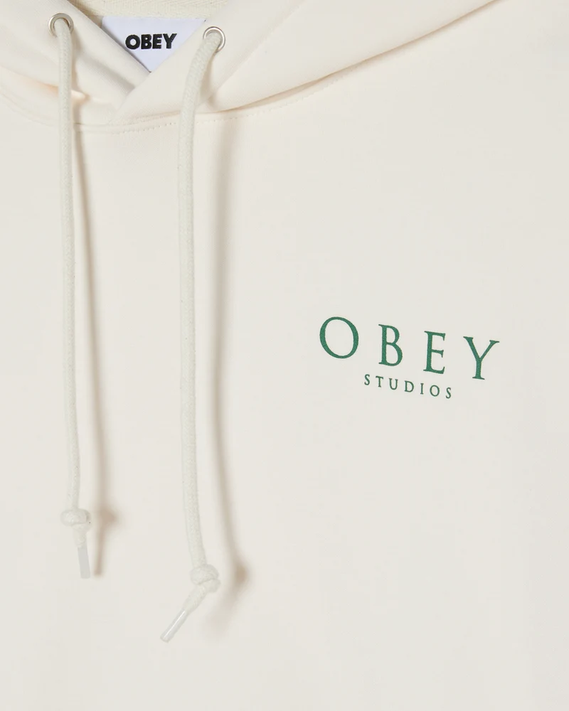 OBEY FLORES ROBUS PULLOVER UNBLEACHED
