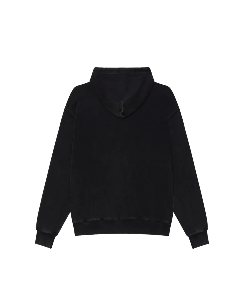 OBEY OBEY GOTHIC ZIP HOOD DUSTY BLACK LIMO