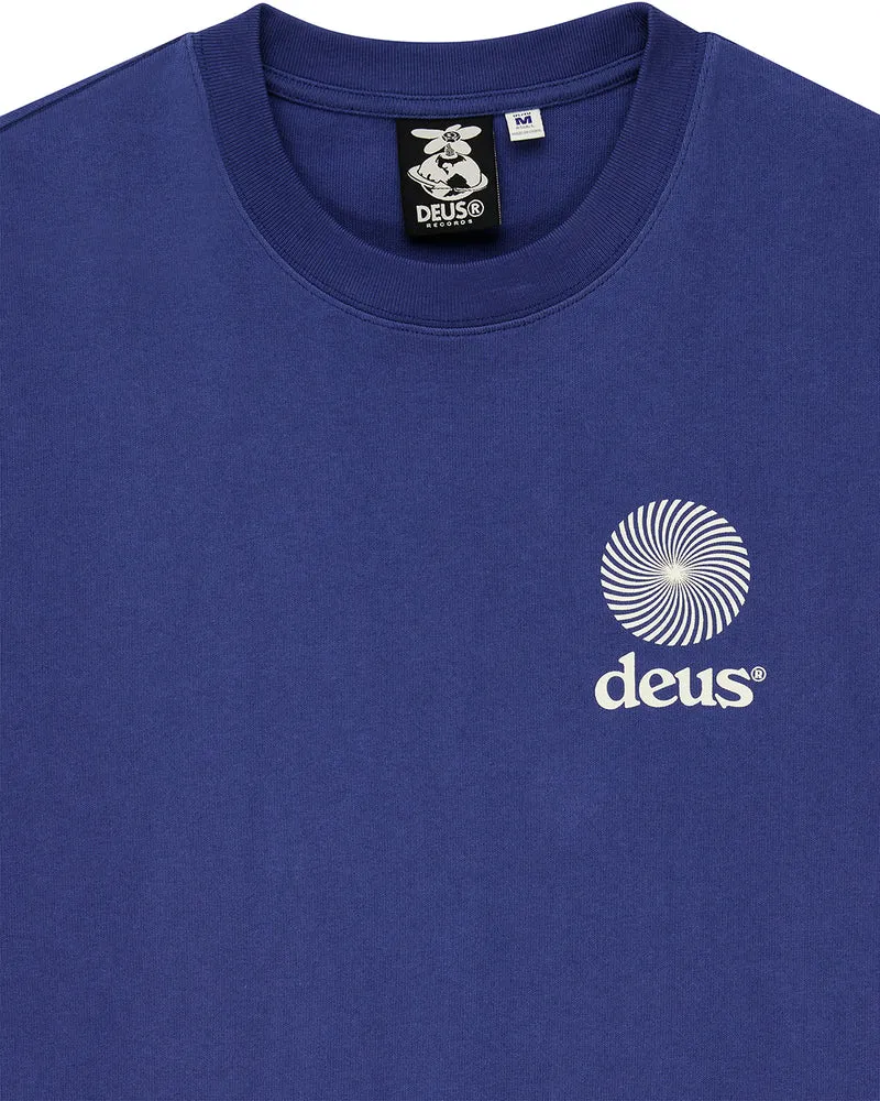 Deus Ex Machina Strata OS Tee Limoges Blue