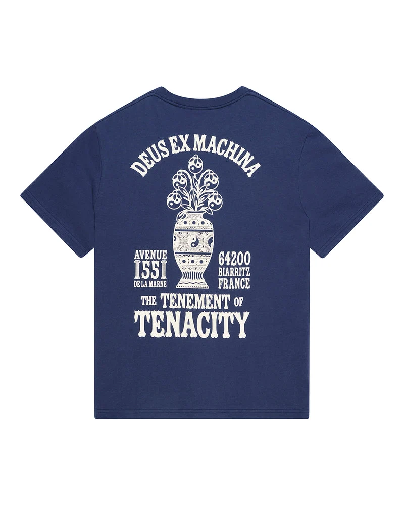 Deus Ex Machina Biarritz Ceramic Tee Mechanic Blue