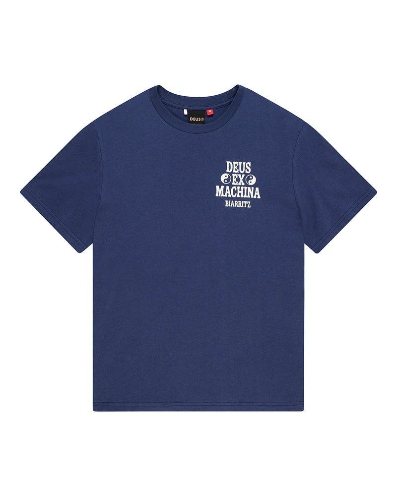 Deus Ex Machina Biarritz Ceramic Tee Mechanic Blue