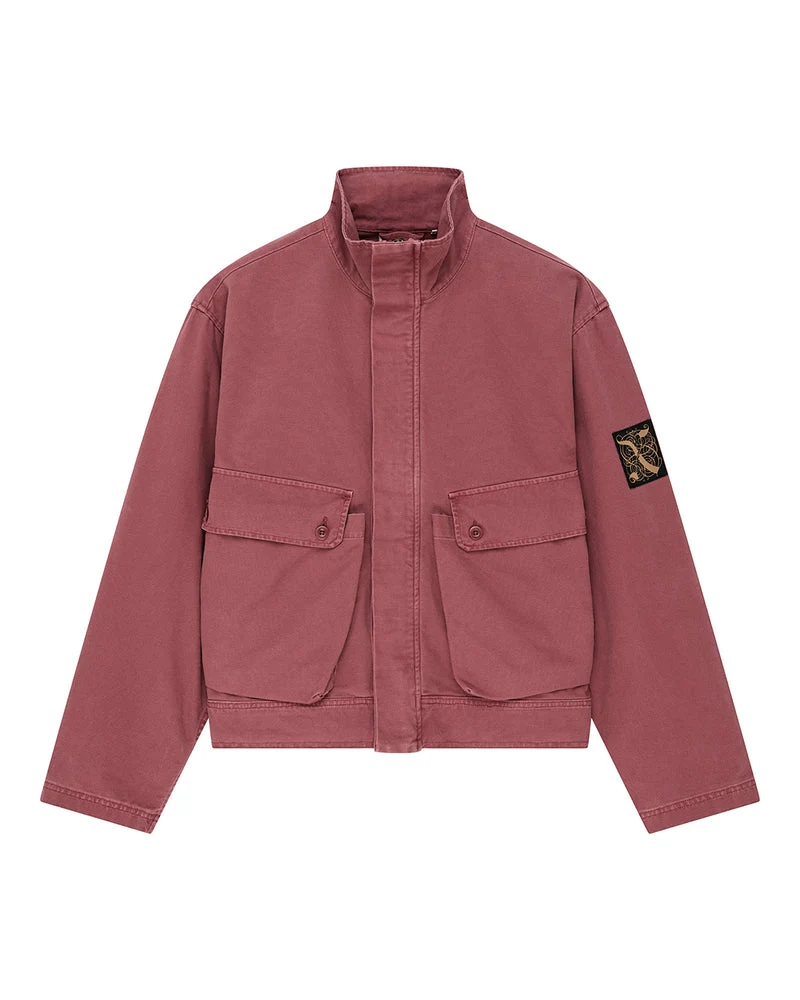 Deus Ex Machina Common State Jacket Overdyed Red