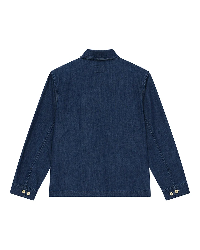 Deus Ex Machina Denim Chore Jacket Vintage Blue
