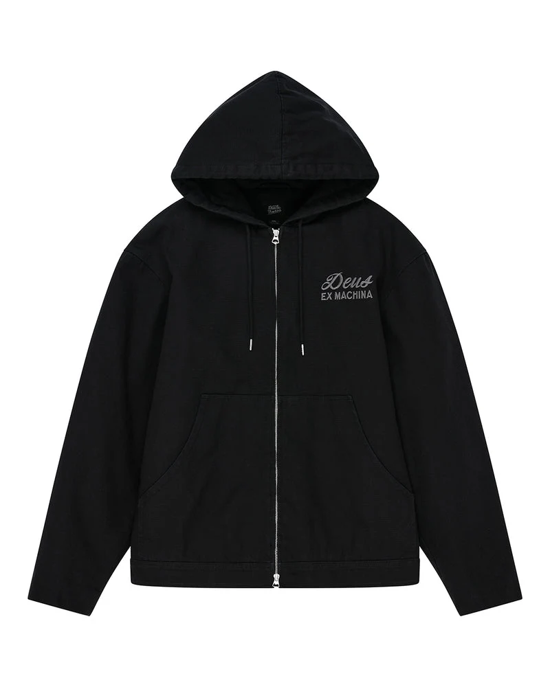 Deus Ex Machina Harajuku Hooded Jacket Black
