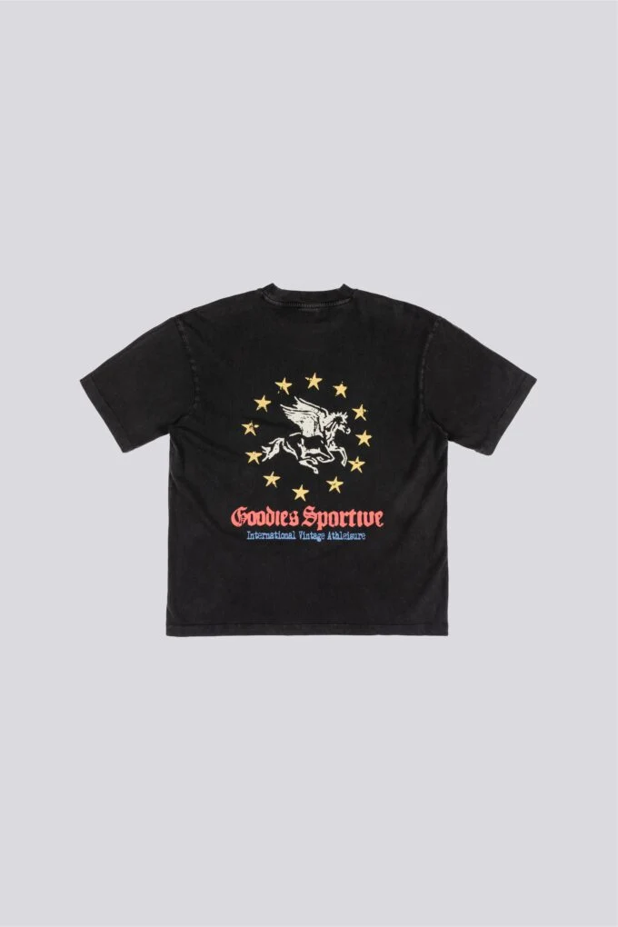 Goodies Sportive Pegasus Union Tee Black