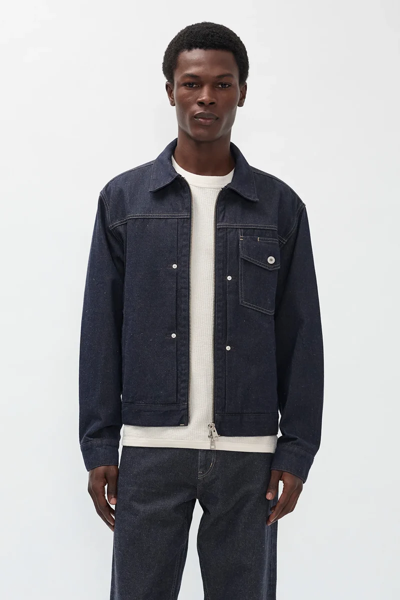Norse Projects - Svendborg jacket denim - Indigo