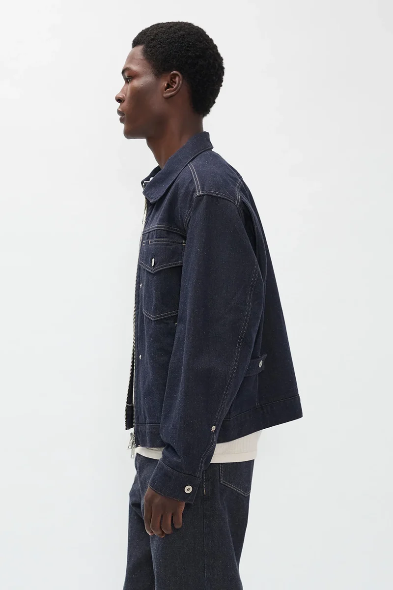 Norse Projects - Svendborg jacket denim - Indigo