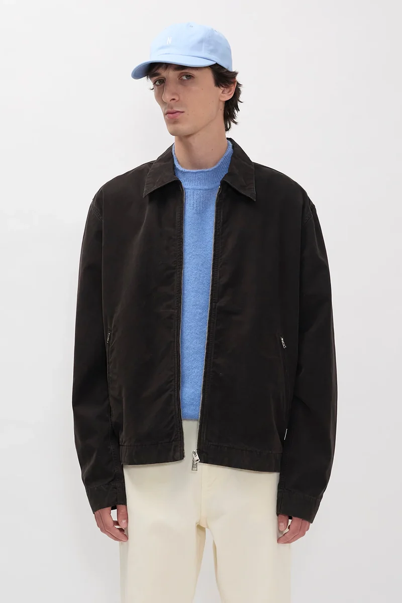 Norse Projects - Raabjerg canvas jacket - Black