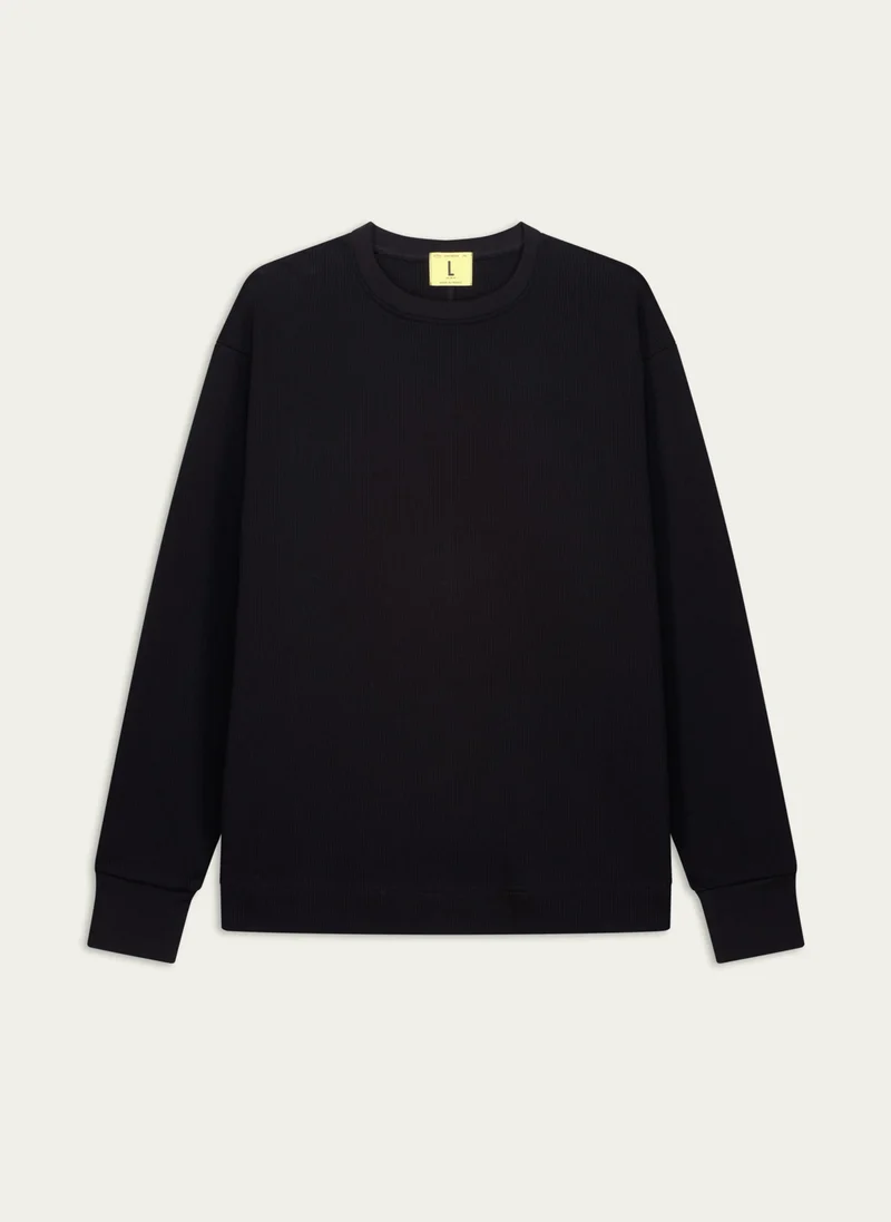 Nitto knitwear - Vahé manches longues - Noir