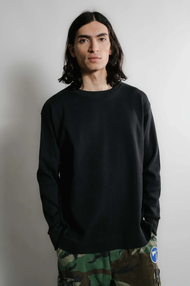 Nitto knitwear - Vahé manches longues - Noir