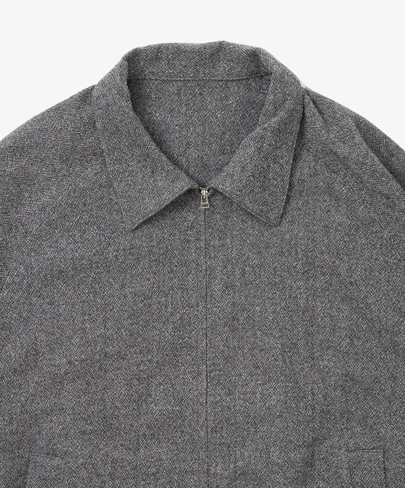 Sillage - Zip Up Blouson deadstock Moon Grey Two