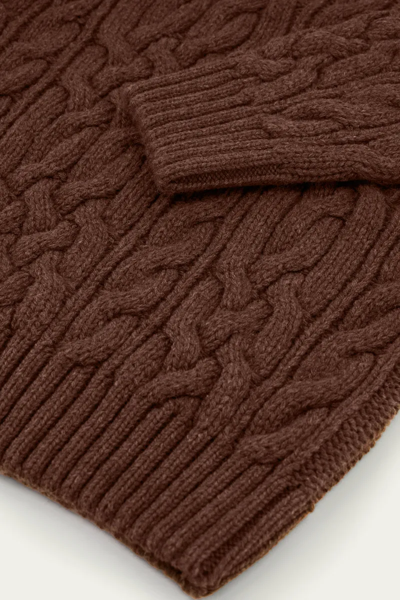 Nitto knitwear - Ohannes veste - Marron