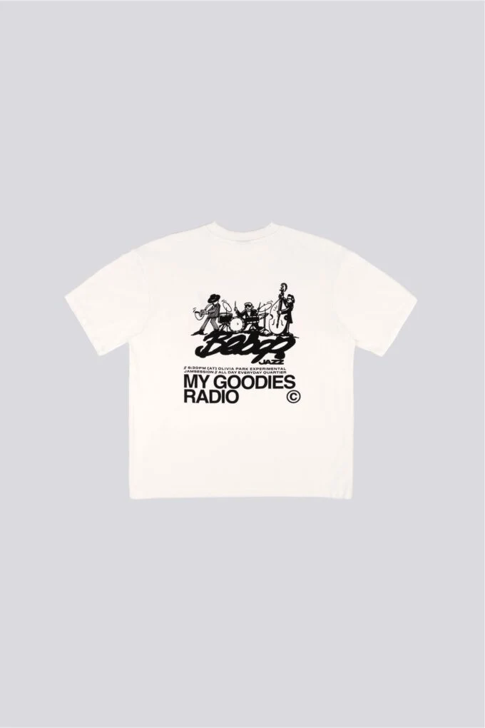 Goodies Sportive My Goodies Radio Tee White