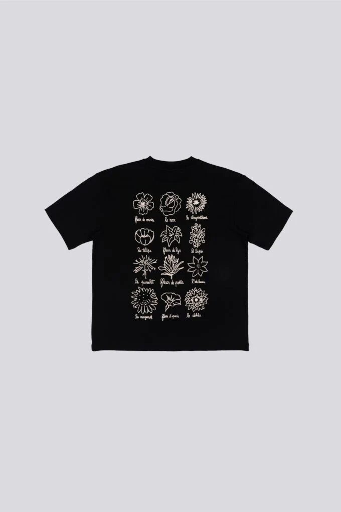 Goodies Sportive Le Fleuriste Tee Black