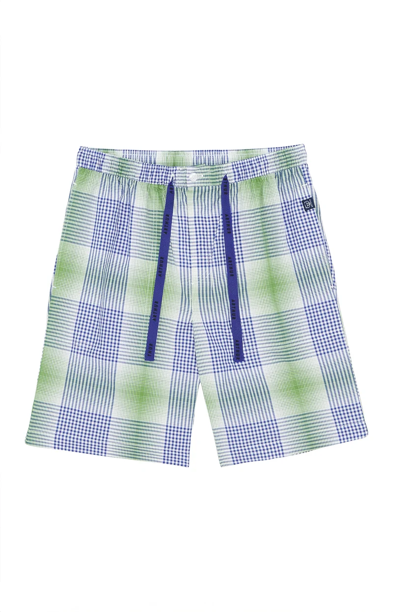 Short - A rayures Coton
