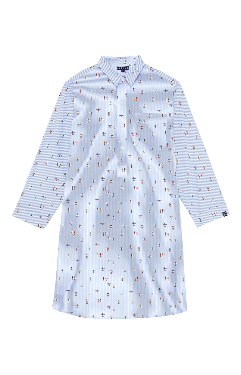 Chemise Grand-Père - Surf