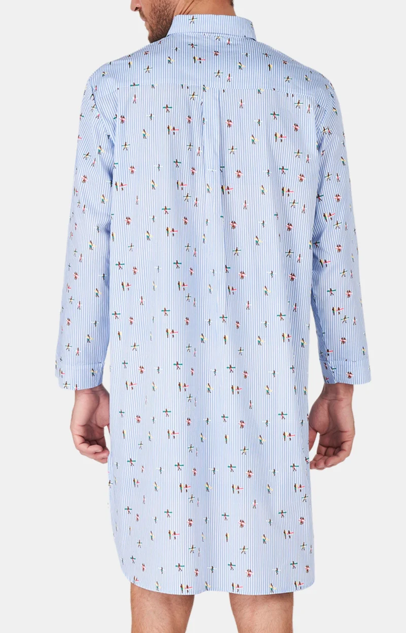 Chemise Grand-Père - Surf