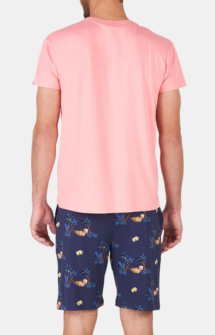 Pyjashort en jersey de coton léger - Sans Pression