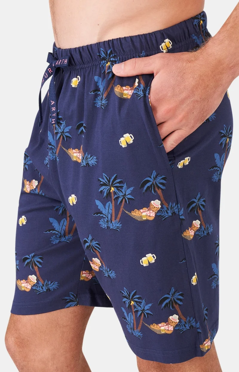 Pyjashort en jersey de coton léger - Sans Pression