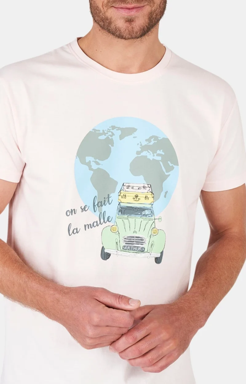 Pyjashort - 2CV Multicolore