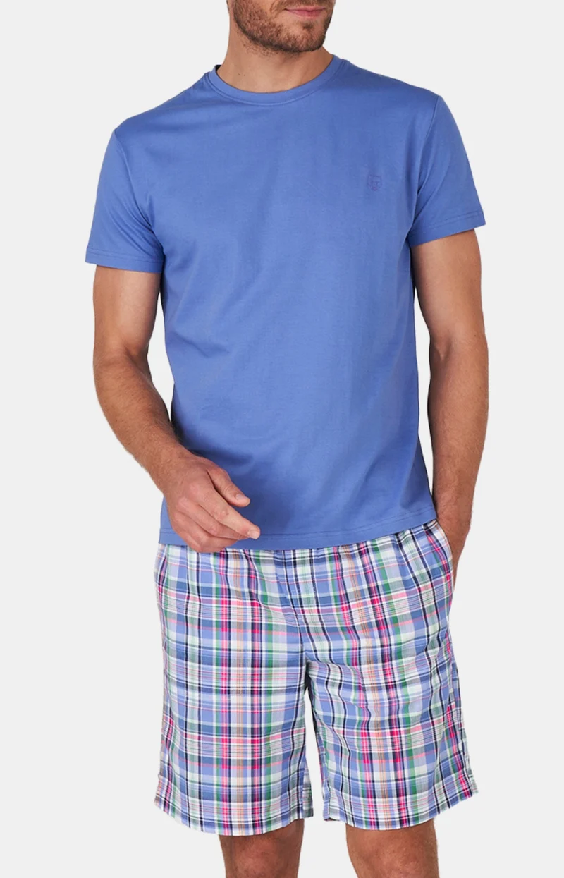 Tee-shirt manches courtes - Coton Azur