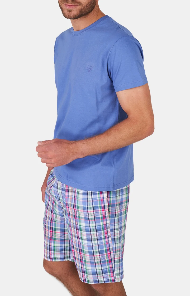 Tee-shirt manches courtes - Coton Azur