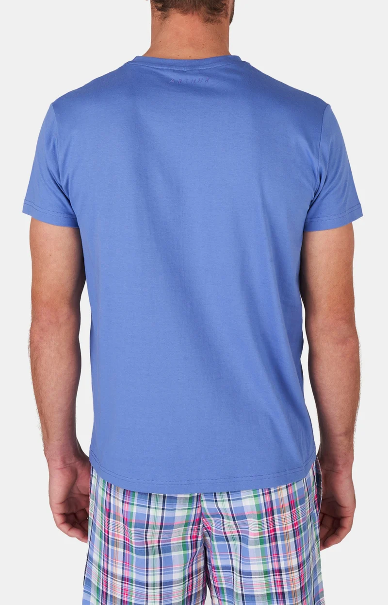 Tee-shirt manches courtes - Coton Azur