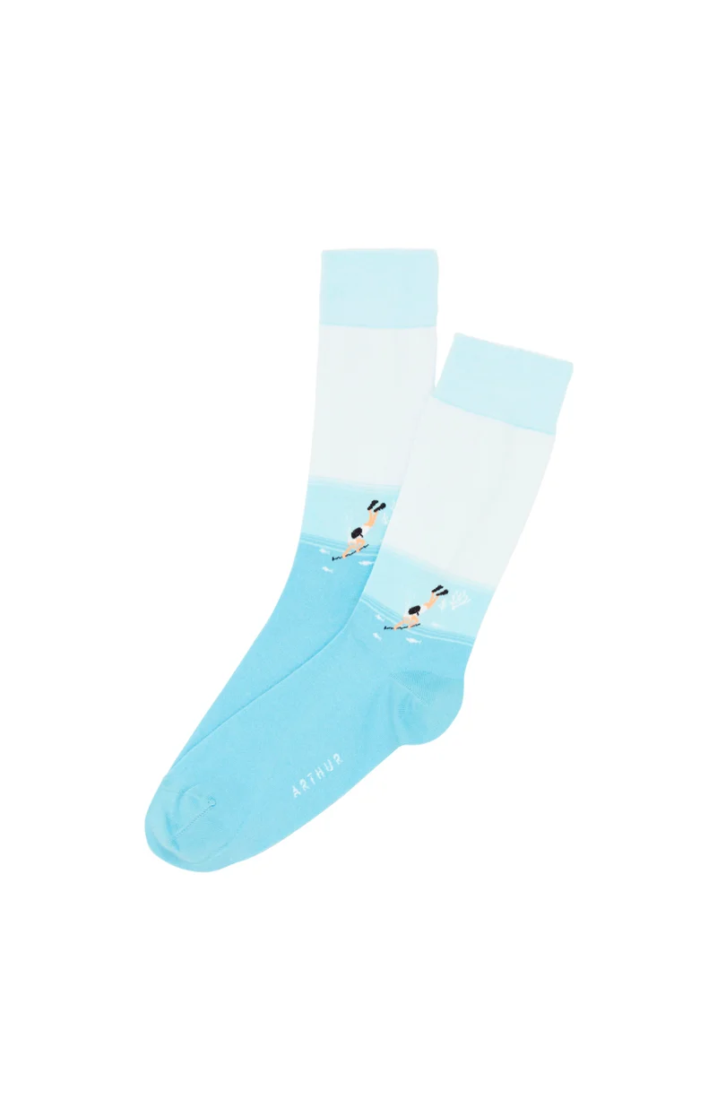 Chaussettes - Plongeur Lagon