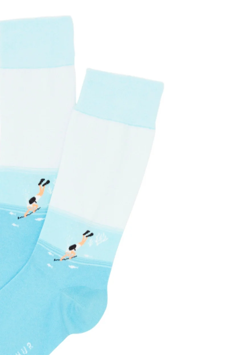 Chaussettes - Plongeur Lagon