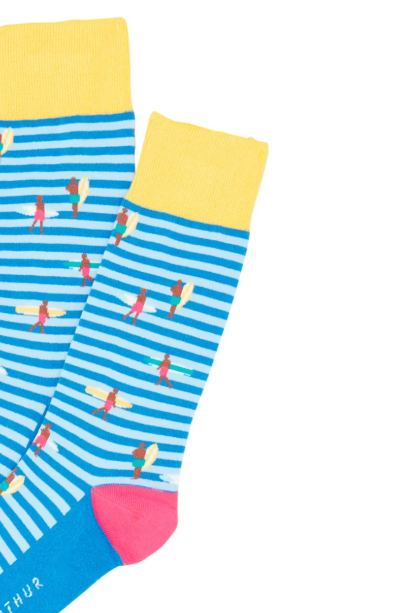 Chaussettes - Surf Bleu