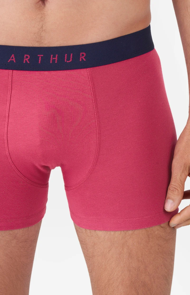 Boxer en jersey de coton - Fushia