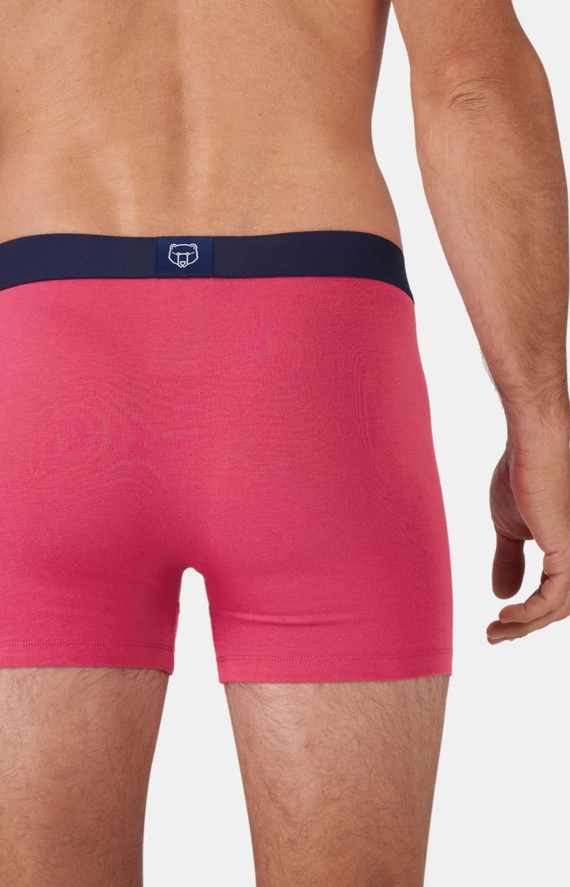 Boxer en jersey de coton - Fushia