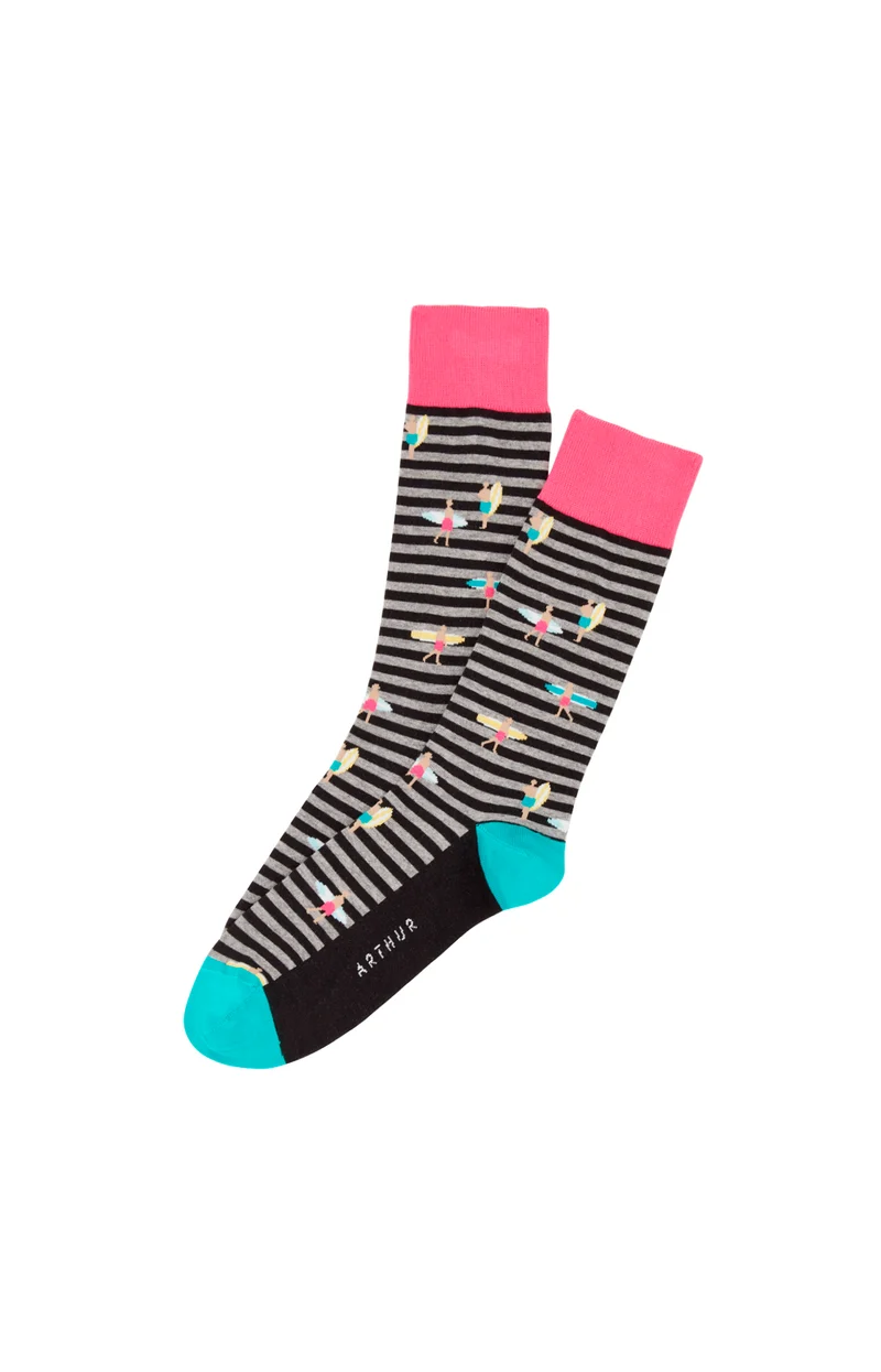 Chaussettes - Surf Gris