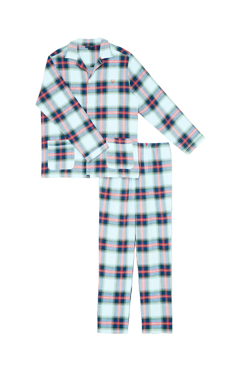Pyjama boutonné Logan - Glace
