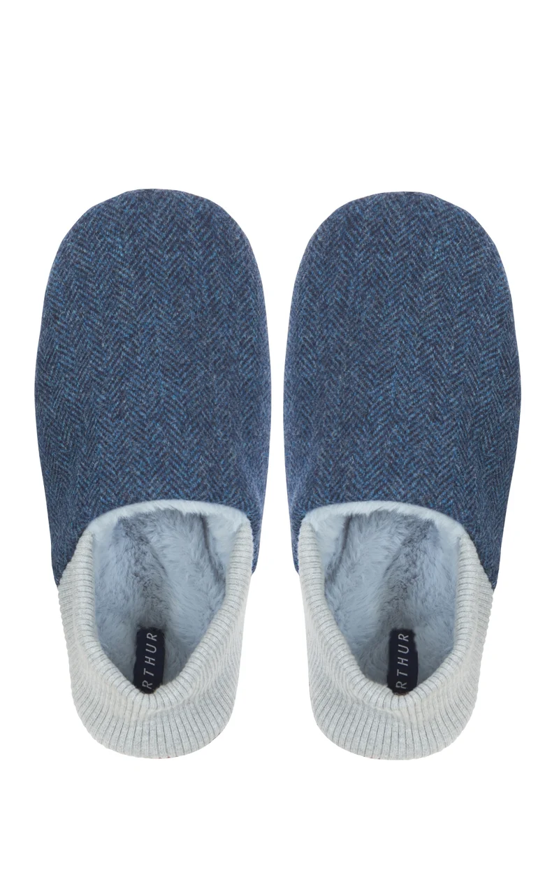 Chaussons Cuir et Laine