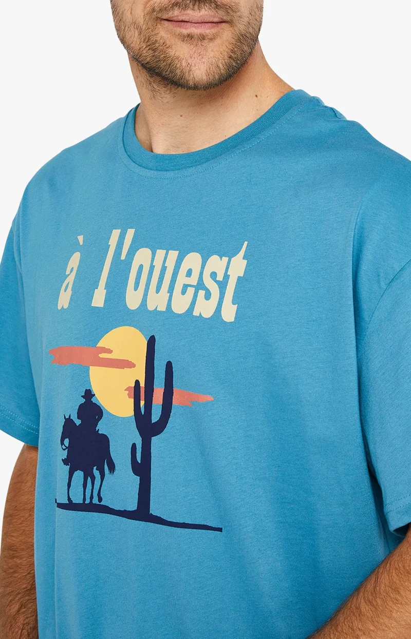 Maxi Tee-Shirt - A l'ouest