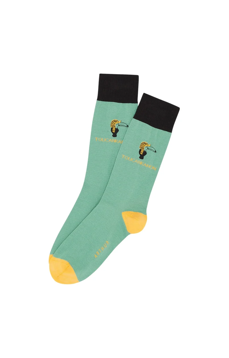 Chaussettes en coton - Toucan Bleu