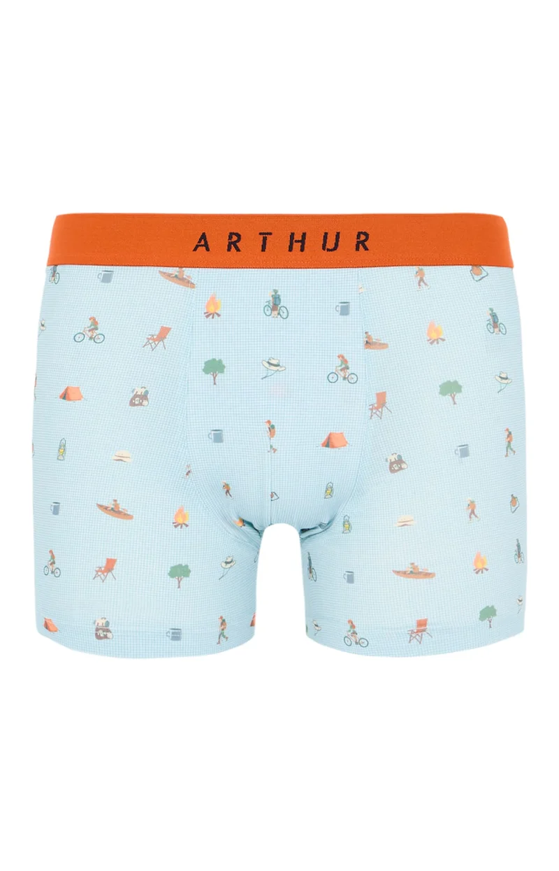 Boxer en jersey de coton - Camping