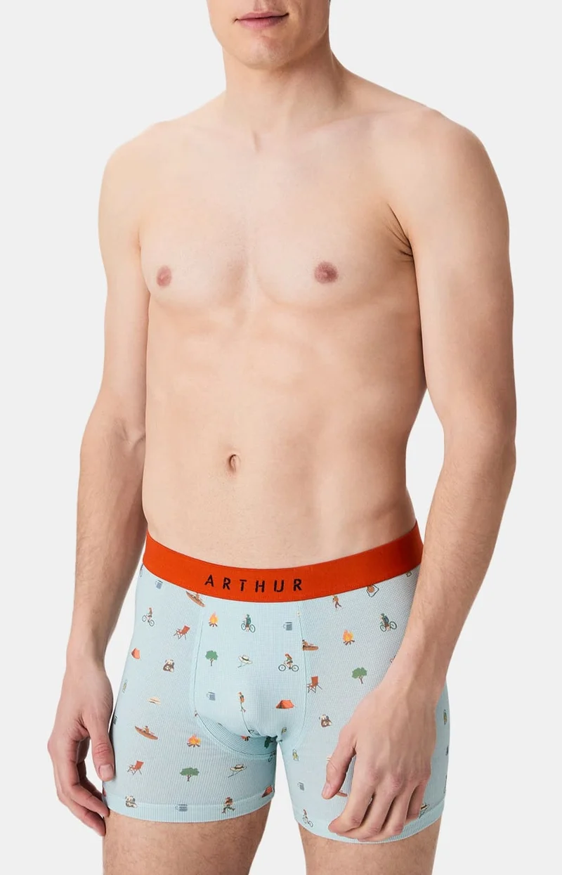 Boxer en jersey de coton - Camping