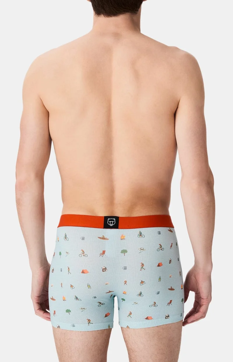 Boxer en jersey de coton - Camping