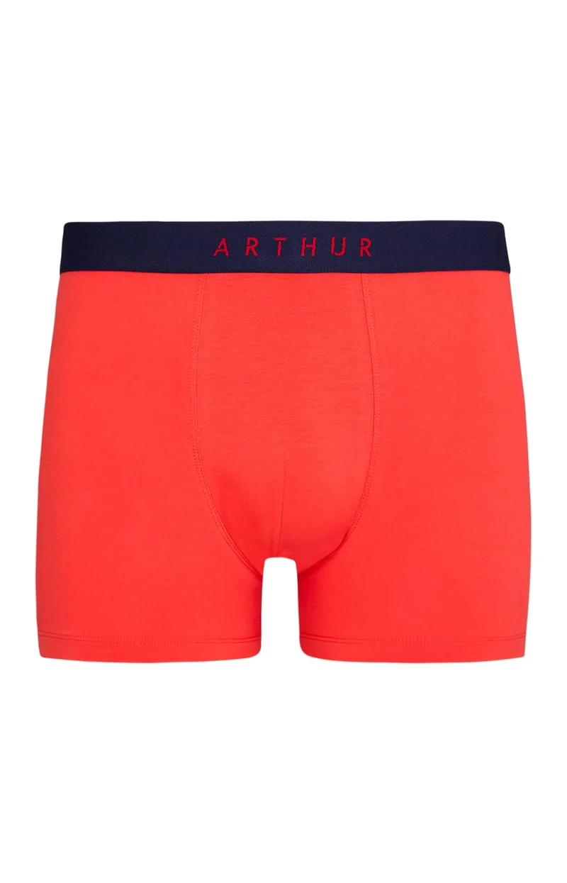 Boxer en jersey de coton - Rouge