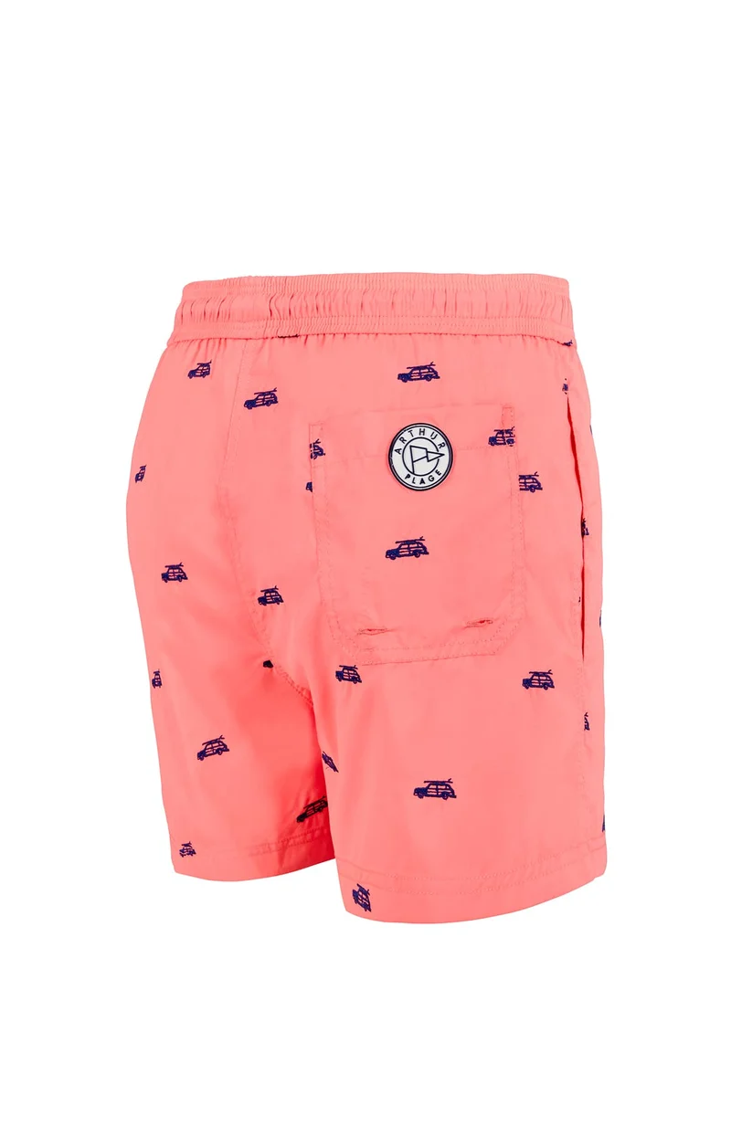 Short de bain Californie - Rose