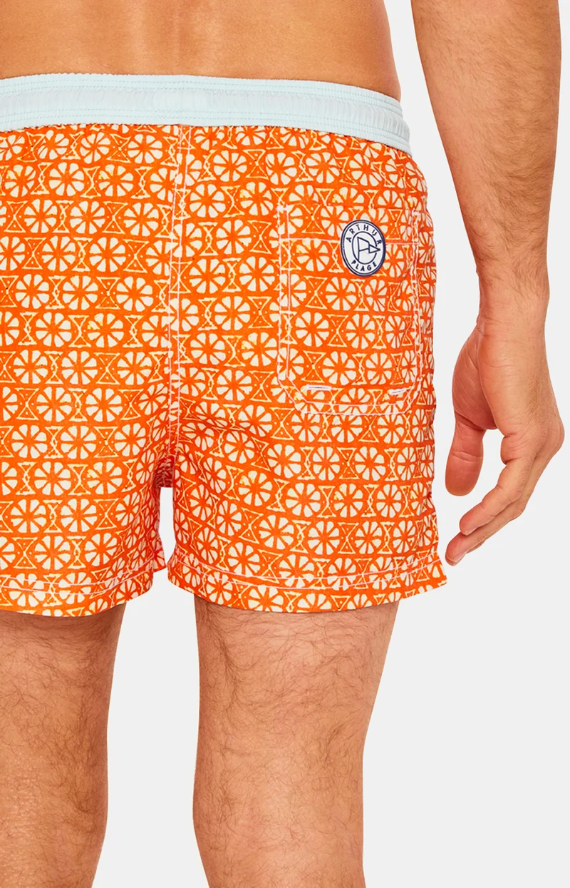 Short de bain - Goa Orange