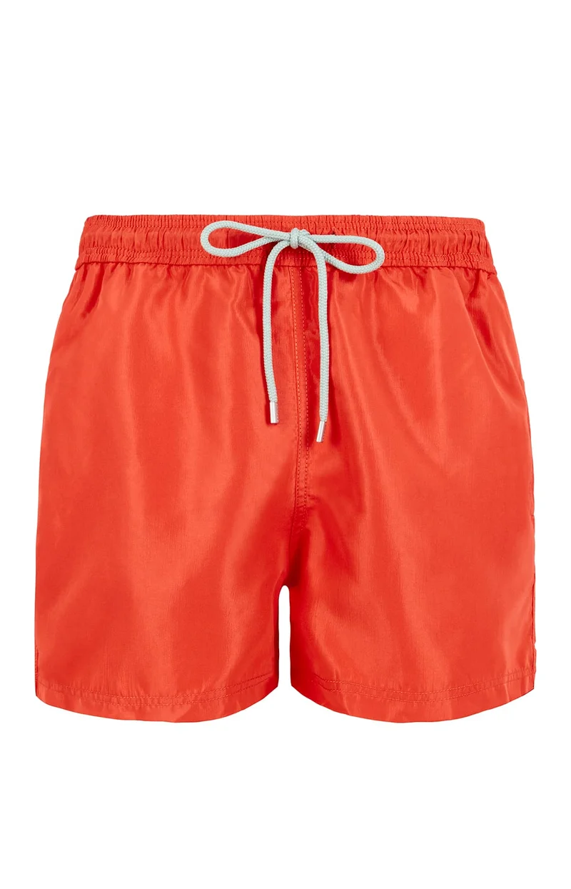Short de bain - Polyester Recyclé Rouge