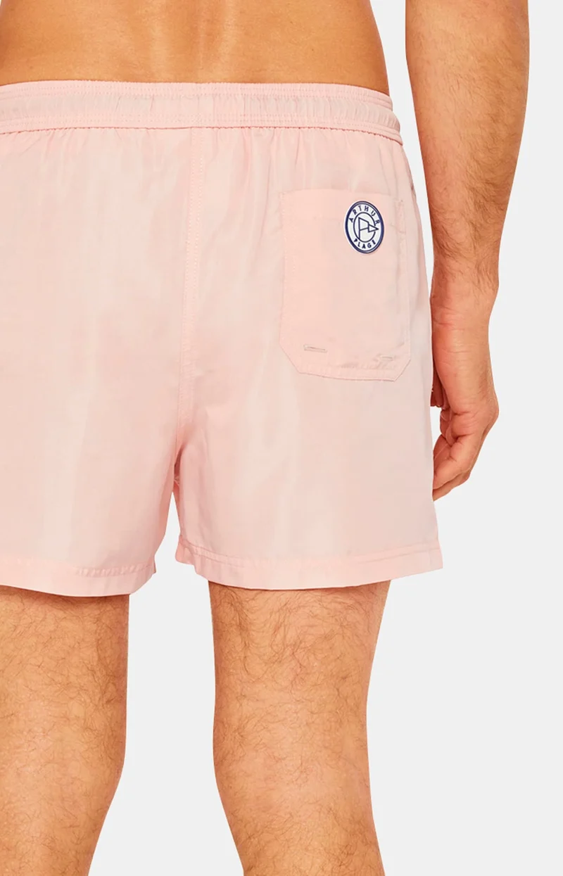 Short de bain - Polyester Recyclé Rose