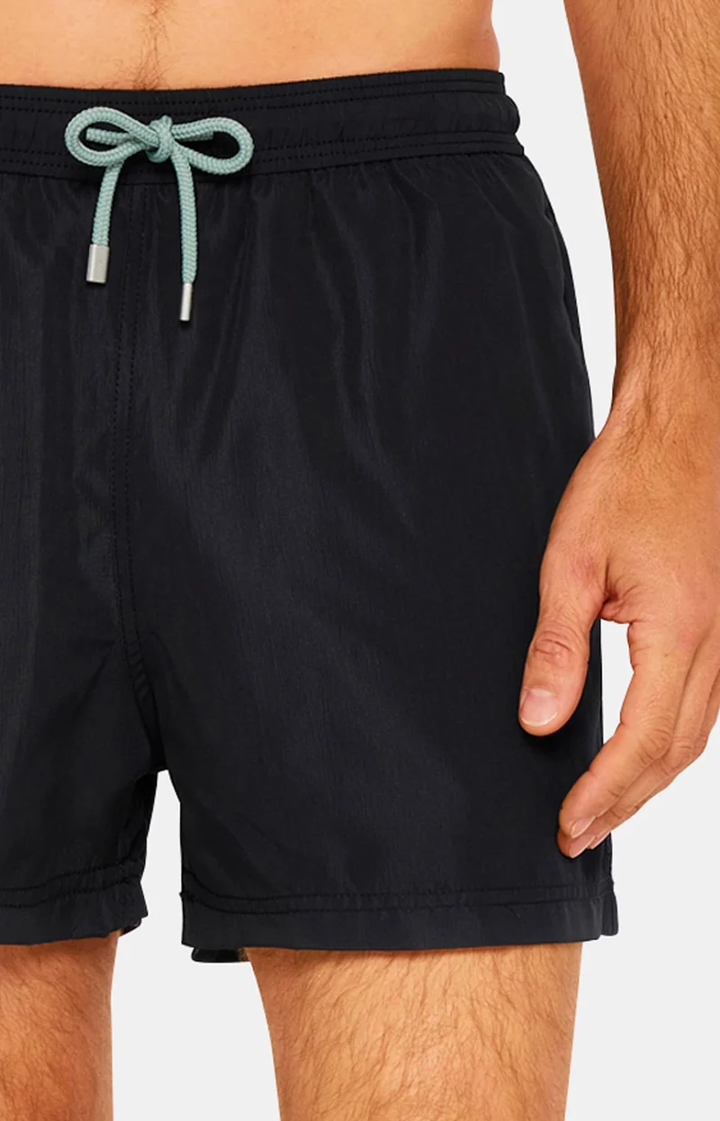 Short de bain - Polyester recyclé Noir